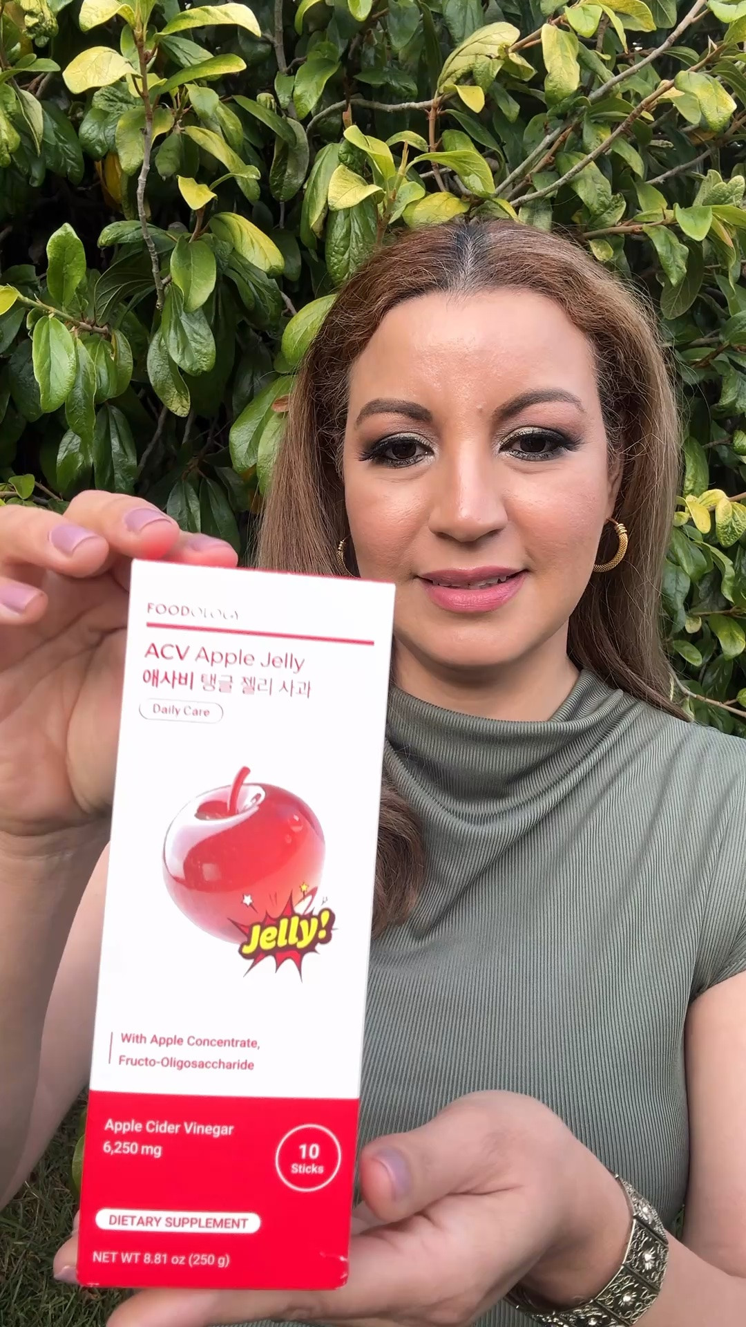 FOODOLOGY Apple cider vinegar jelly, 6,250 mg of LCA, prebiotic and kombucha, supports digestion and intestinal health, zero sugar, low in calories, apple flavor, 10 bars

#LTKselfcare #LTKSaleAlert #LTKPetite