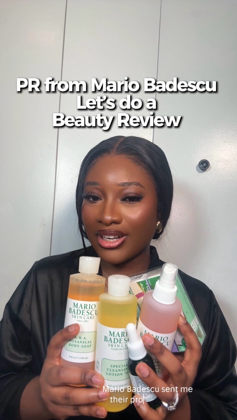 Trying Mario badescu products shoutout to the brand for sending me this goodies! #mariobadescu #Ltkskincare #ad

#LTKBeauty #LTKselfcare