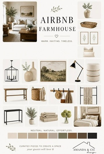 This is how you turn an Airbnb into a place people remember
Not by adding more… but by choosing better
Every piece here was selected to create a feeling warm inviting effortless
Layered lighting, soft textures, natural tones, and simple styling that makes a space feel calm the second you walk in
This is what takes a home from “nice” to fully booked
Shop the pieces I use to create that feeling in my LTK
#amandandcodesign #airbnbdesign #ltkhome
 

 #LTKHome