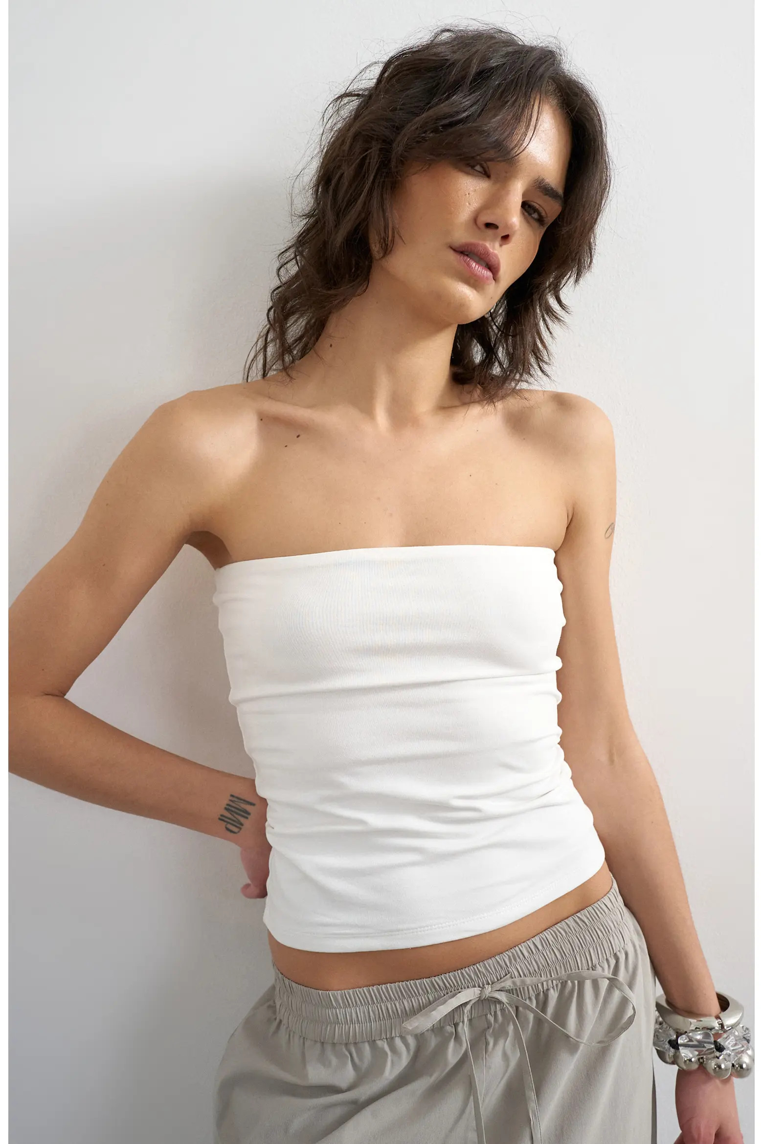 Stretch Cotton Tube Top (Women) | Nordstrom | Nordstrom