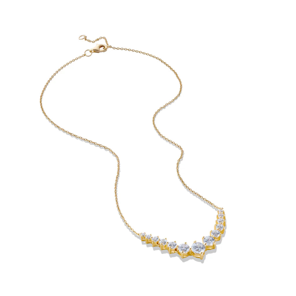 Gold Skeleton Necklace | Rosie Fortescue Jewellery