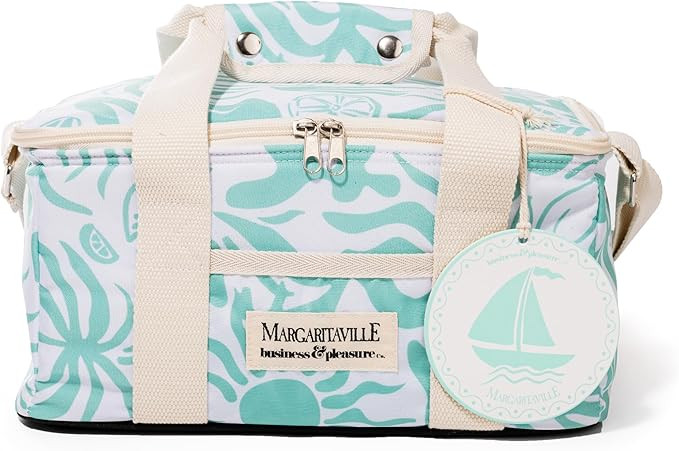 Business & Pleasure Co. Margaritaville Volcano Cooler Bag, Last Mango Green Tiki | Amazon (US)