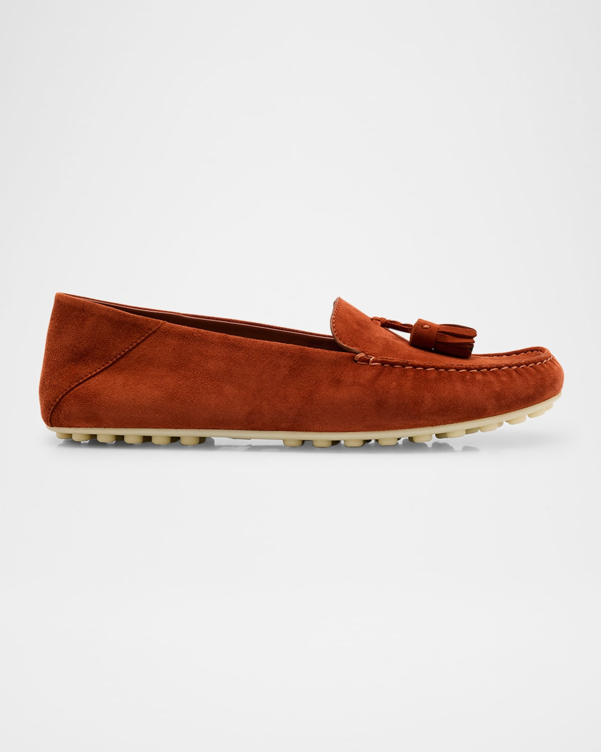 Suede Tassel Moccasin Loafers | Neiman Marcus