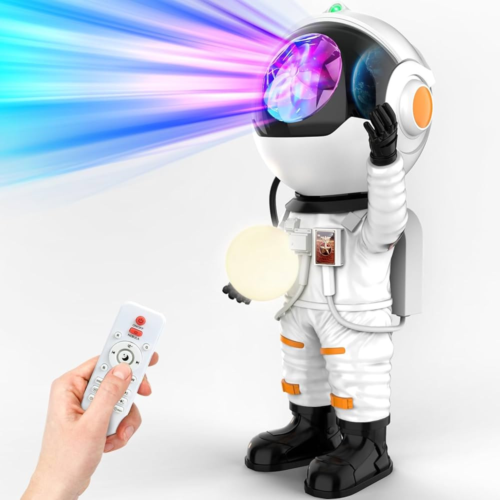 Rossetta Astronaut Galaxy Projector, Star Projector Night Light with Remote Control & Timer, Auro... | Amazon (US)