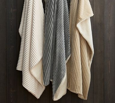 Ridgeline Sherpa Back Throw | Pottery Barn (US)