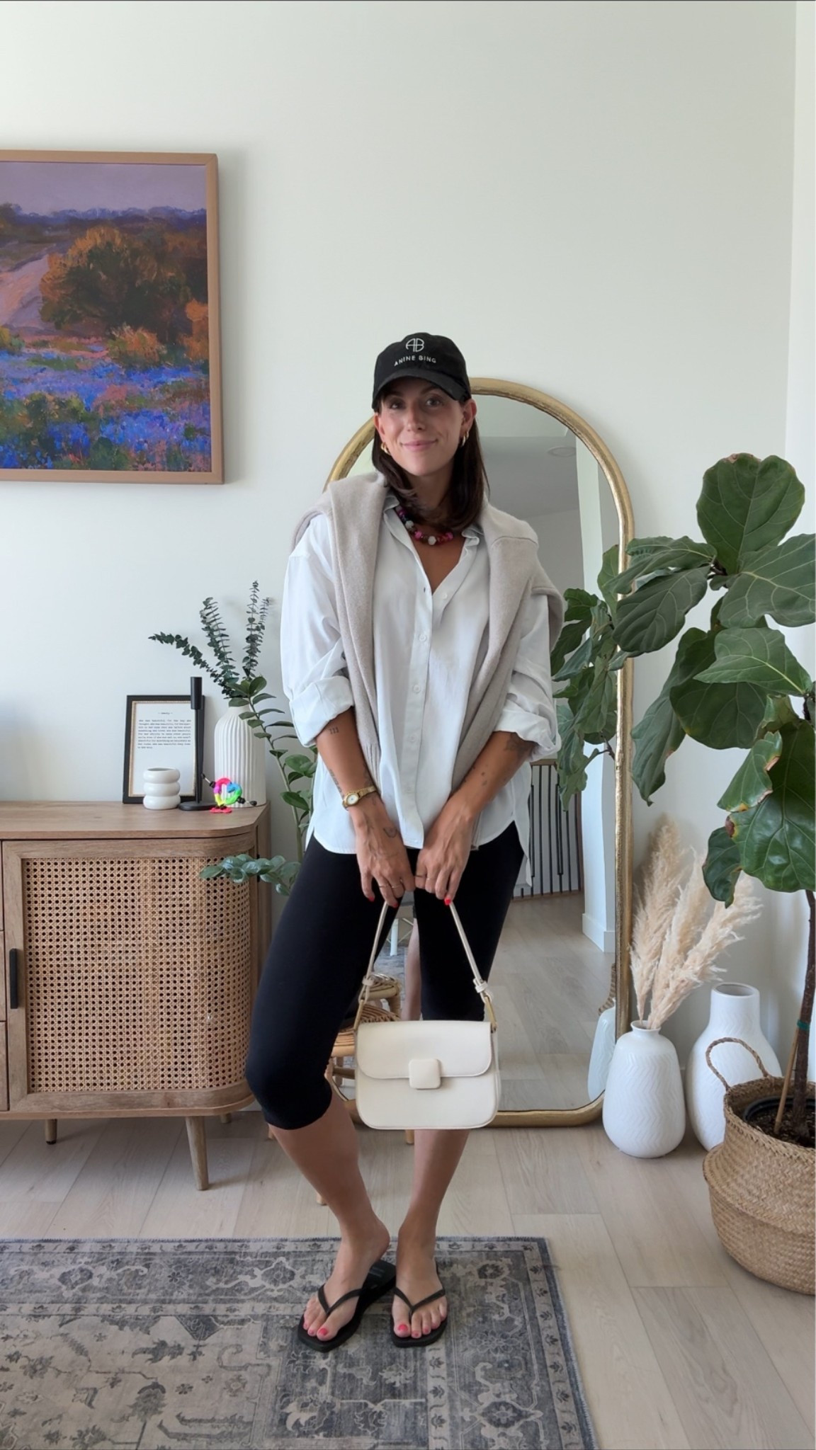 Day 4 styling Capri Pants 
Capri’s are from Aritzia - size small
Shirt is also from Aritzia size small
Sandals are Havianas
Accessories are Amazon

#LTKcanada #LTKsummer #LTKstyletip