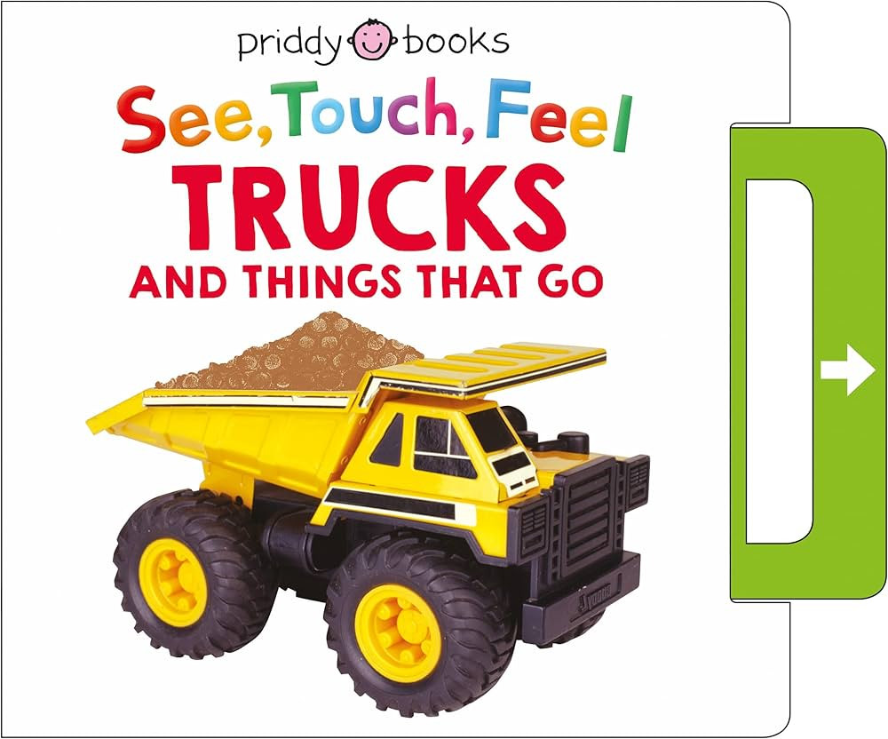 See, Touch, Feel: Trucks and Things That Go: A Noisy Pull-Tab Book | Amazon (US)