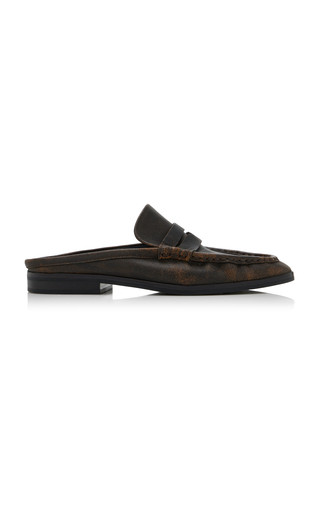 Dean Leather Loafer Mules | Moda Operandi (Global)