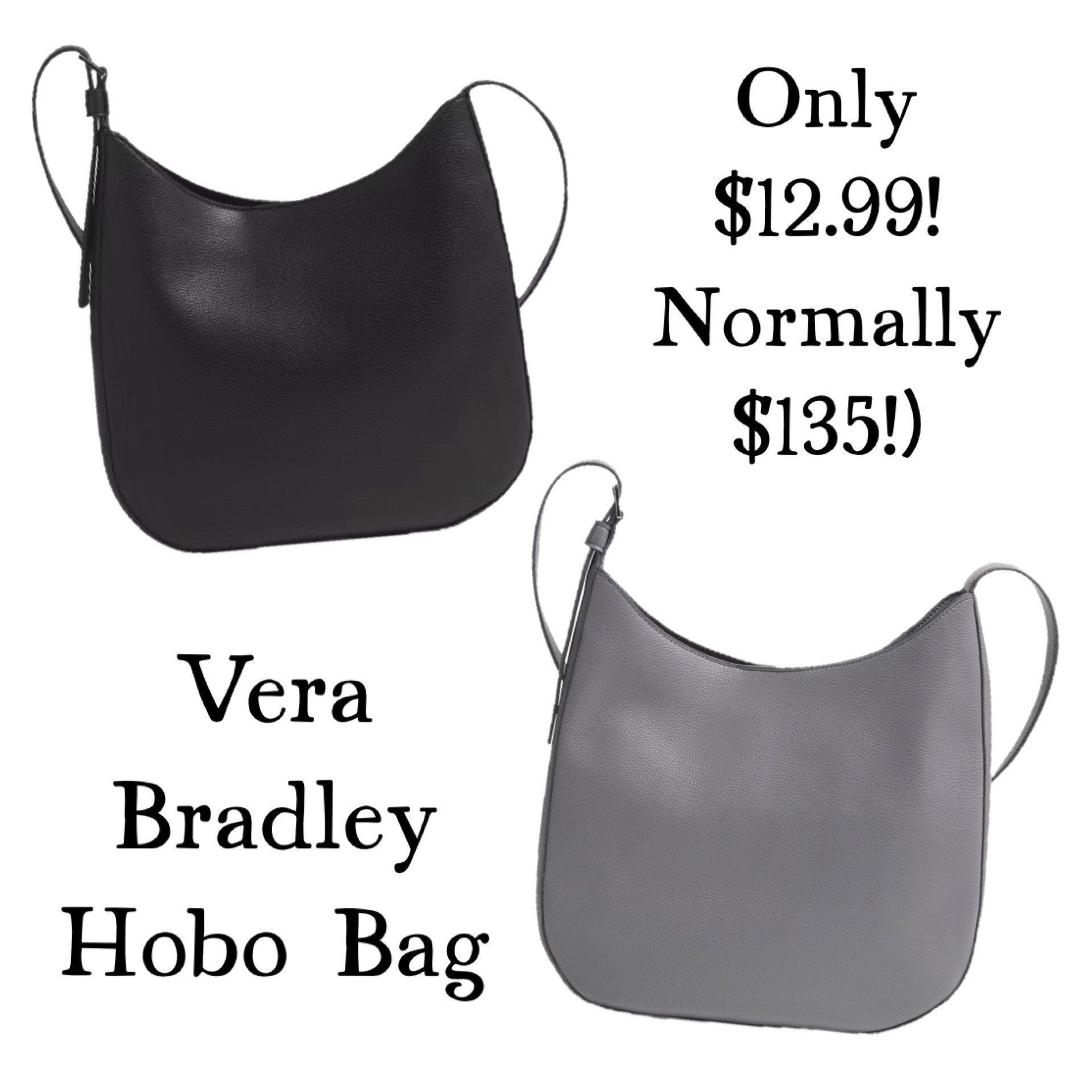 Good Morning! AMAZING deal that is going to absolutely fly! Target marked down the Vera Bradley Hobo Bag to only $12.99 today - normally $135 😳 Incredible deal that will be gone in a flash, so I wanted to share while both are in stock!

#LTKSaleAlert #LTKootd