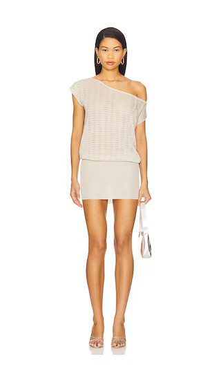 Xola Mini Dress in Silver | Revolve Clothing (Global)