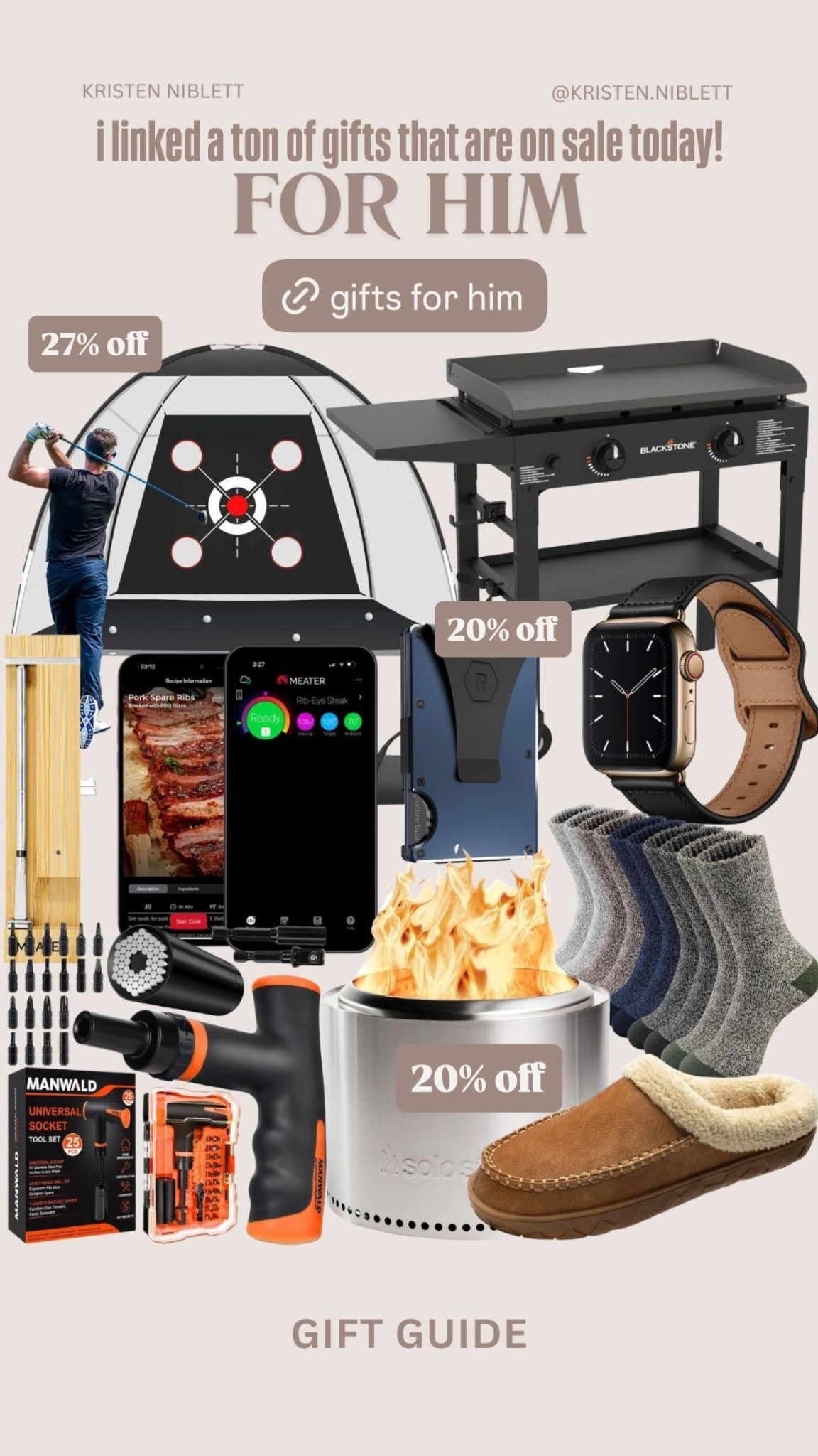 gifts for your husband or dad! On sale today through Amazon prime 

#LTKSaleAlert #LTKMens