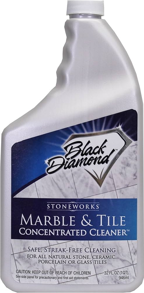 Black Diamond Stoneworks MARBLE & TILE FLOOR CLEANER. Great for Ceramic, Porcelain, Granite, Natu... | Amazon (US)