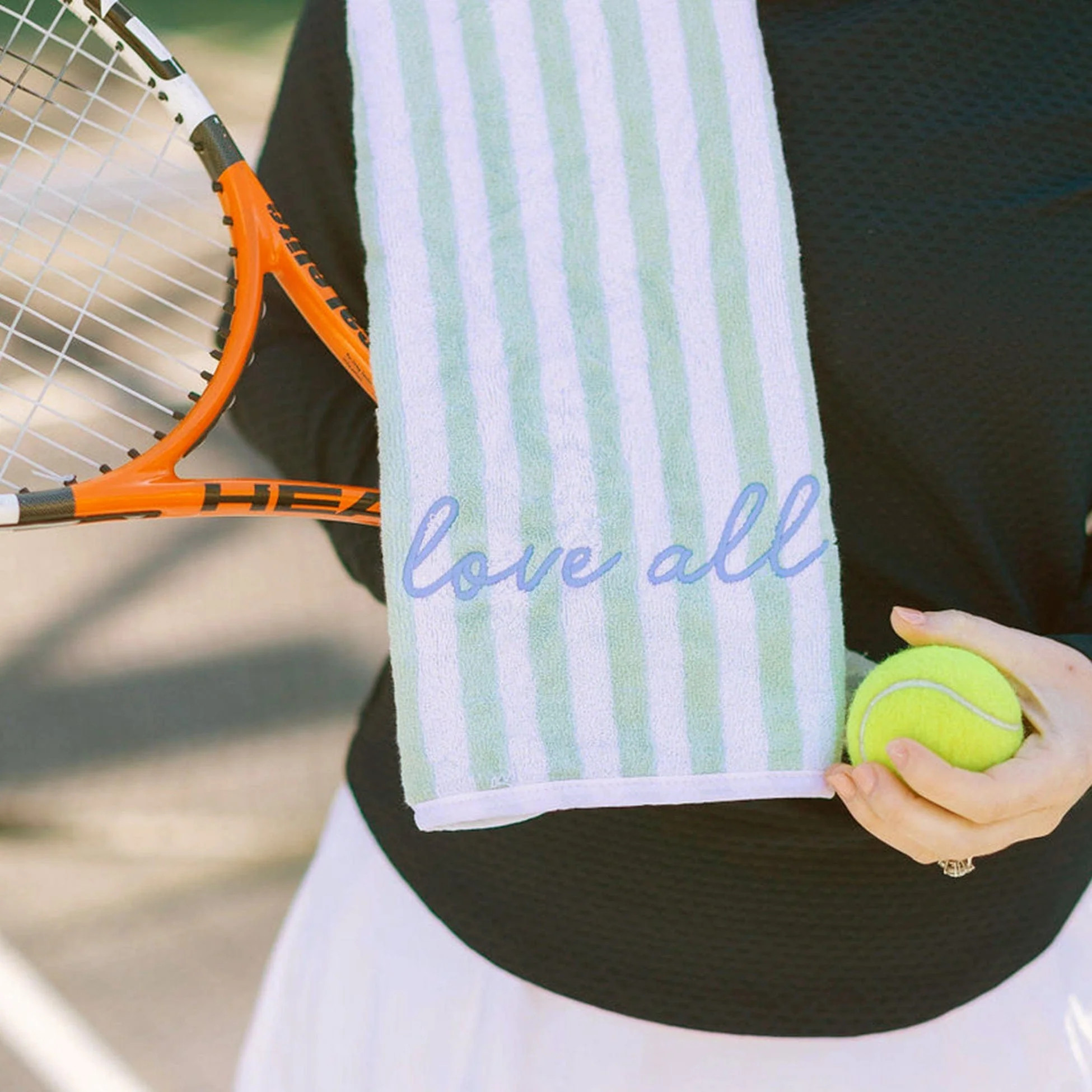 Love All Tennis Towel | Weezie Towels