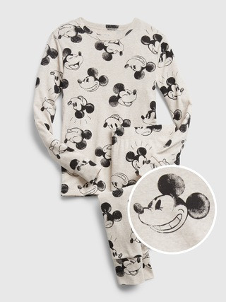 GapKids | Disney Mickey Mouse 100% Organic Cotton Print PJ Set | Gap (US)