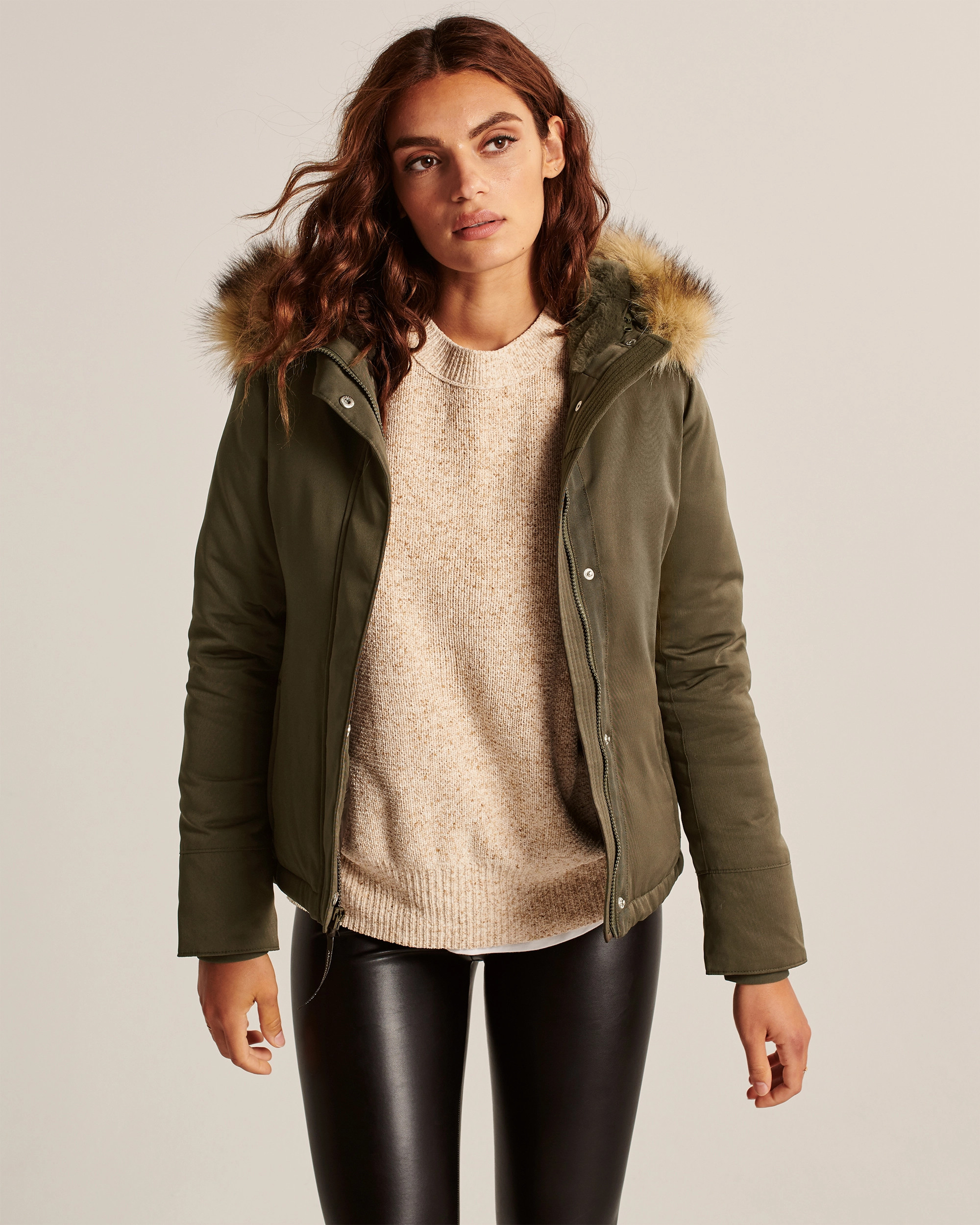 Short Ultra Tech Parka | Abercrombie & Fitch (US)