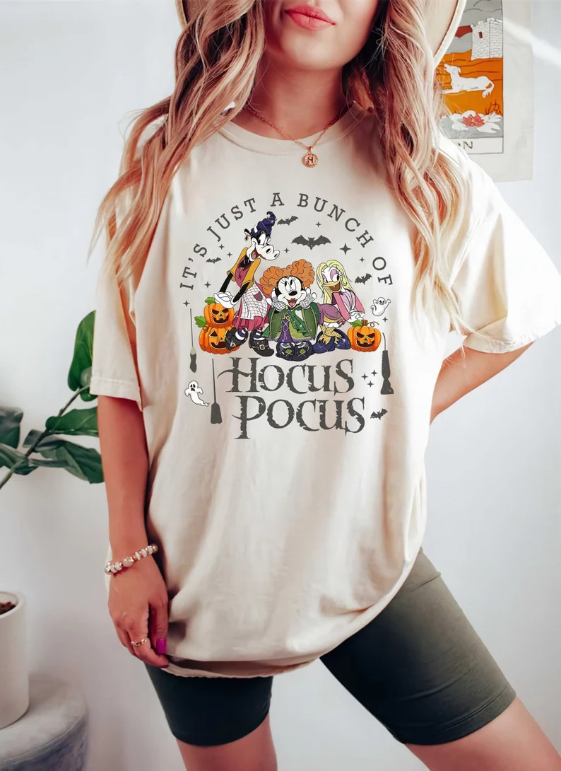 Disney Halloween Hocus Pocus Comfort Colors Shirts It's - Etsy | Etsy (US)