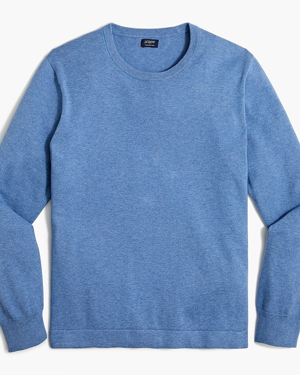 Cotton crewneck sweater-tee | J.Crew Factory