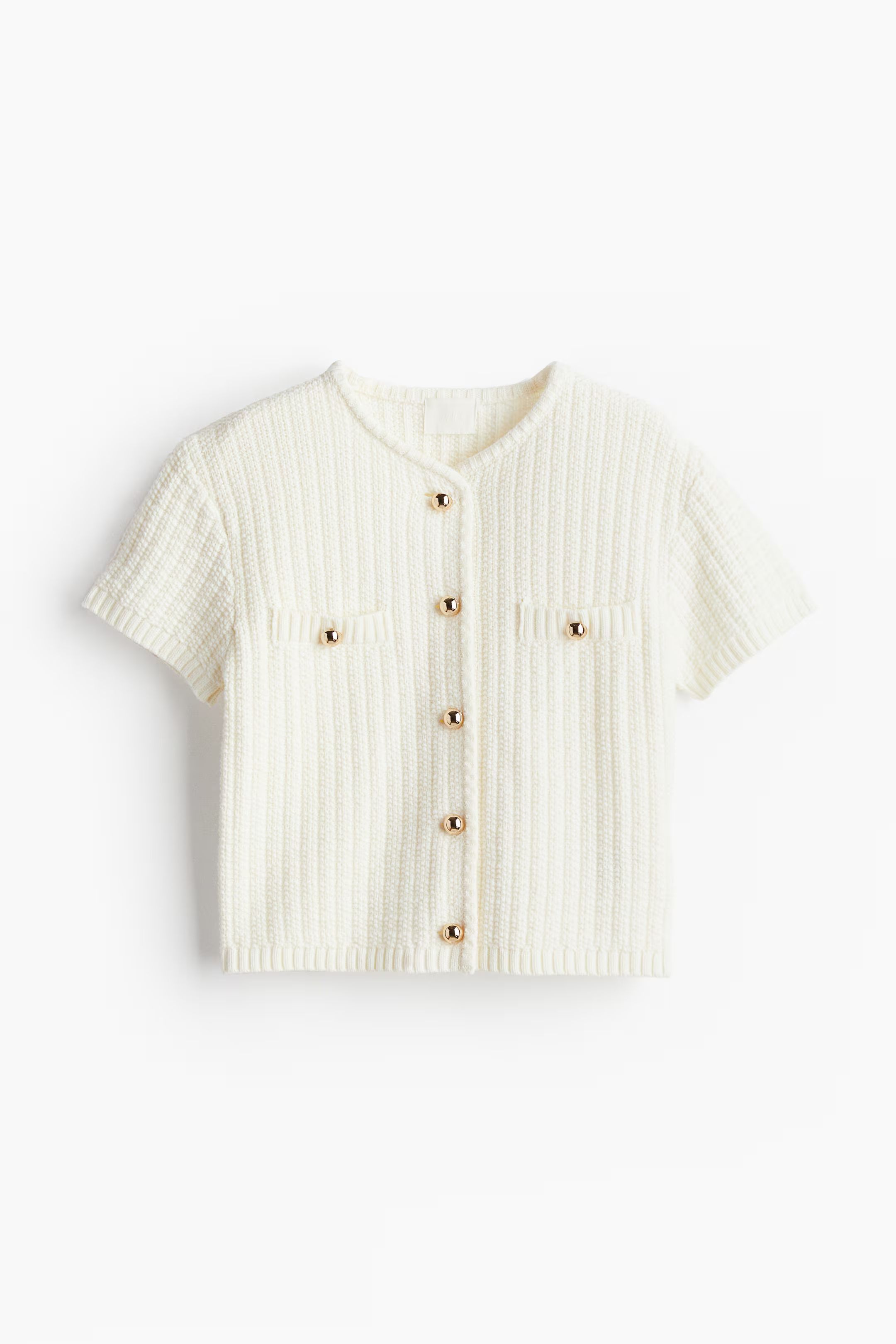 Structured-knit Cardigan | H&M (US + CA)