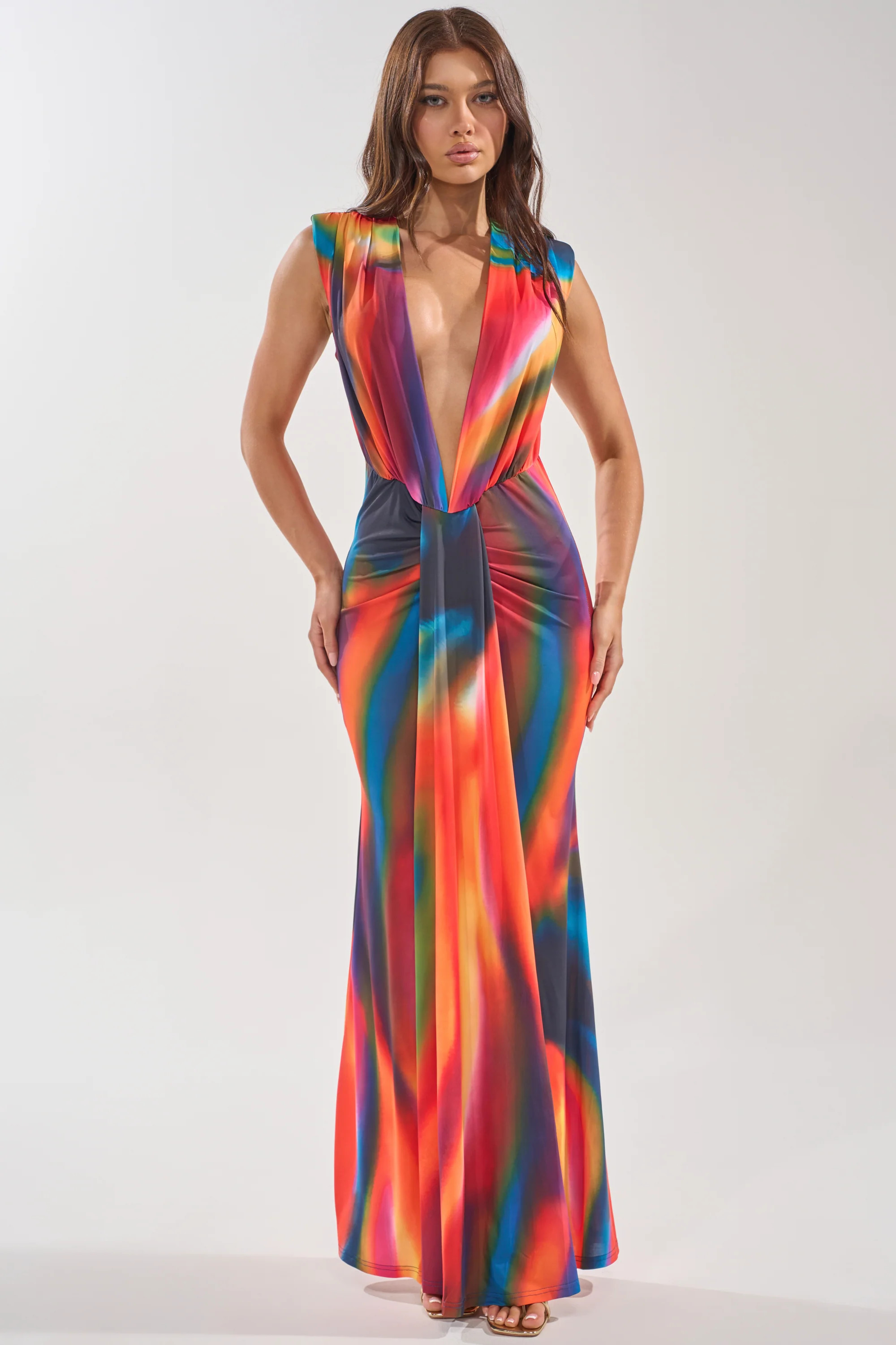 COLOR ME IMPRESSED MAXI DRESS | AKIRA