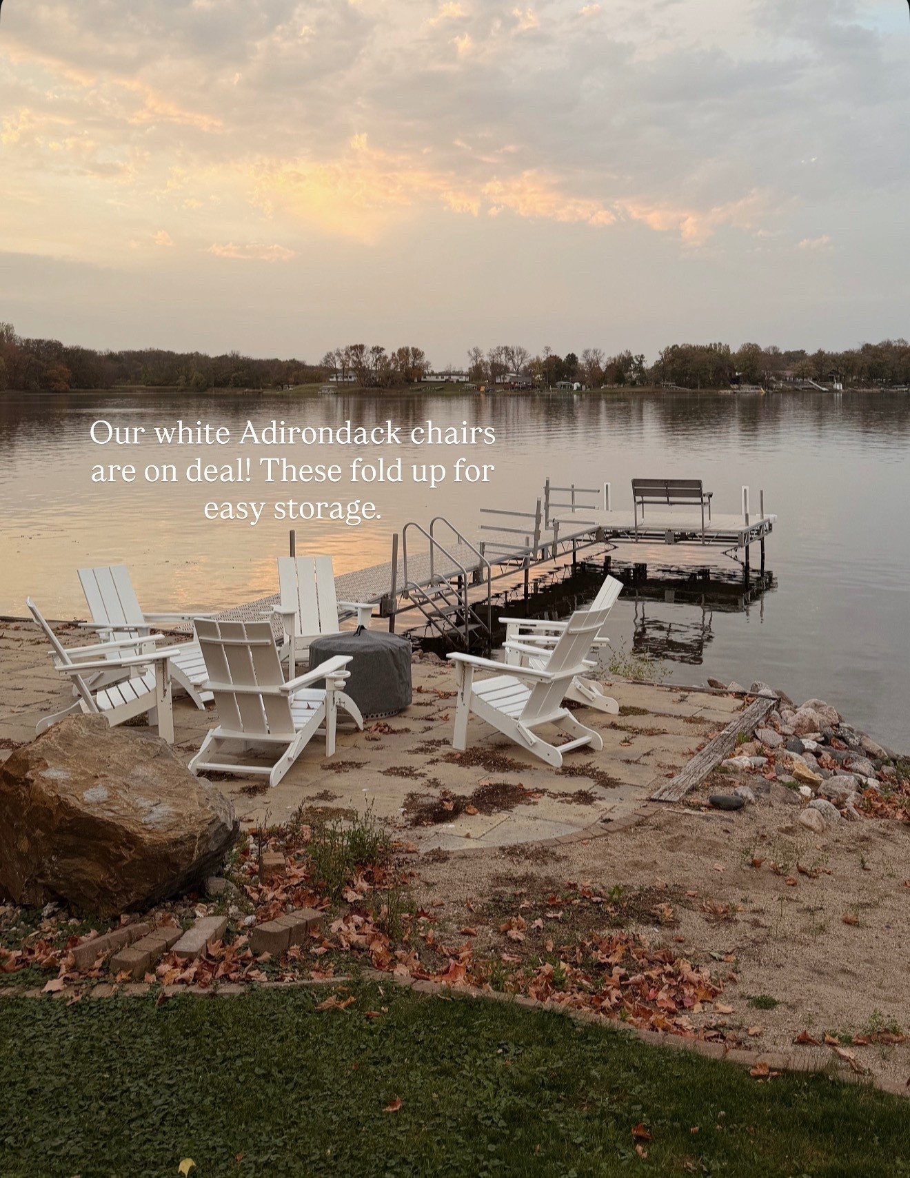 Our lake Adirondack chairs are on sale during Amazon prime day. These fold up for easy storage.


#LTKSaleAlert #LTKHome #LTKSeasonal