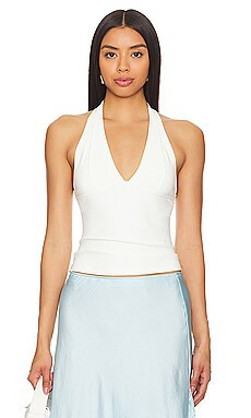 Free People X Intimately FP Have It All Halter in Ivory from Revolve.com | Revolve Clothing (Global)