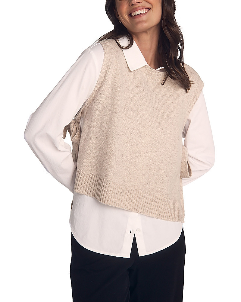 Bella Dahl Wool Cashmere Side Tie Vest | Bloomingdale's (US)