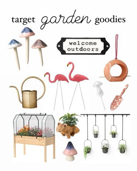 It’s almost time to get to work in the garden ⏱️🌸 and Target has the cutest finds for Spring 💐☀️