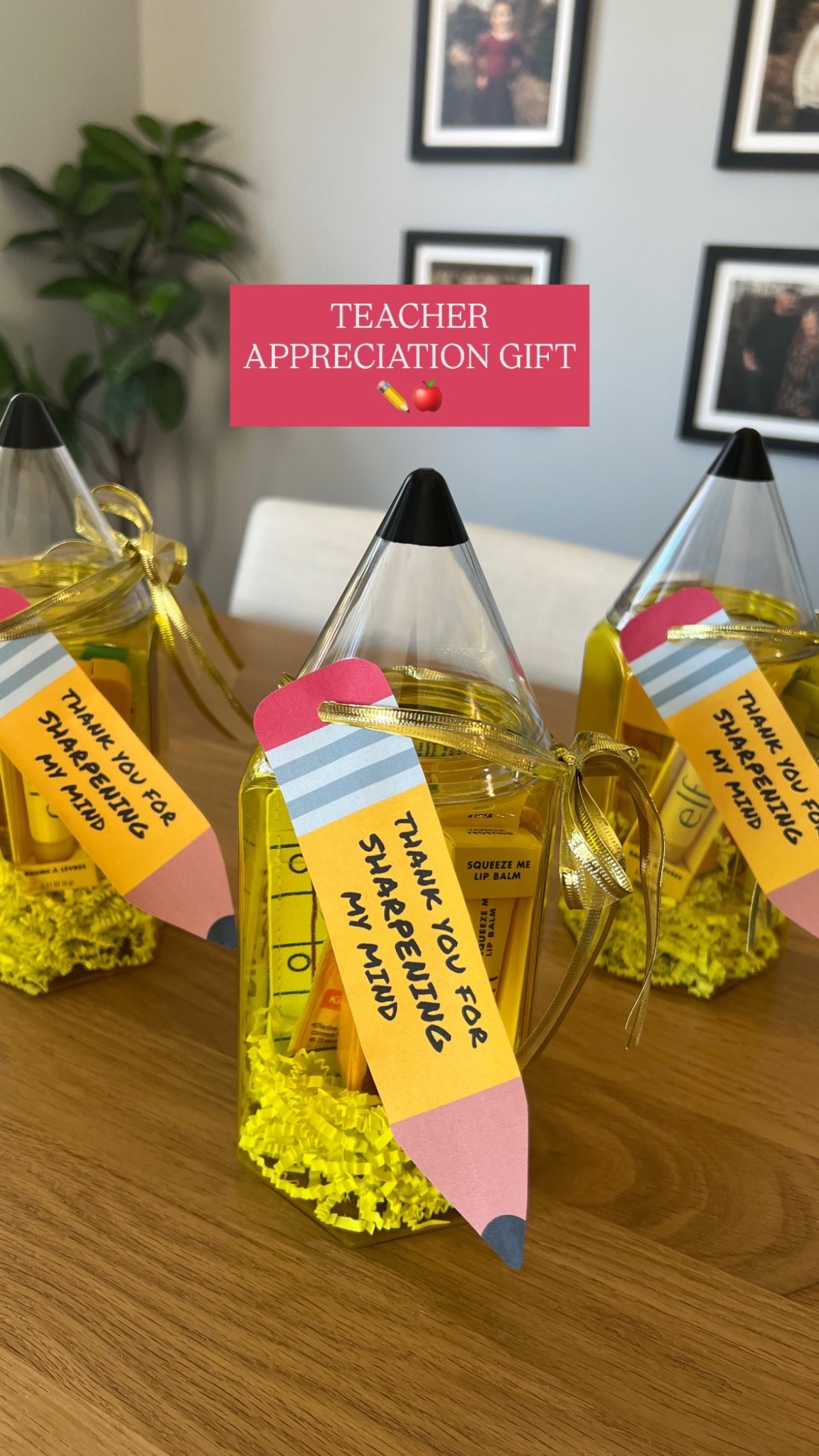 The cutest back to school teacher gifts - these pencil jars are only $3 😍