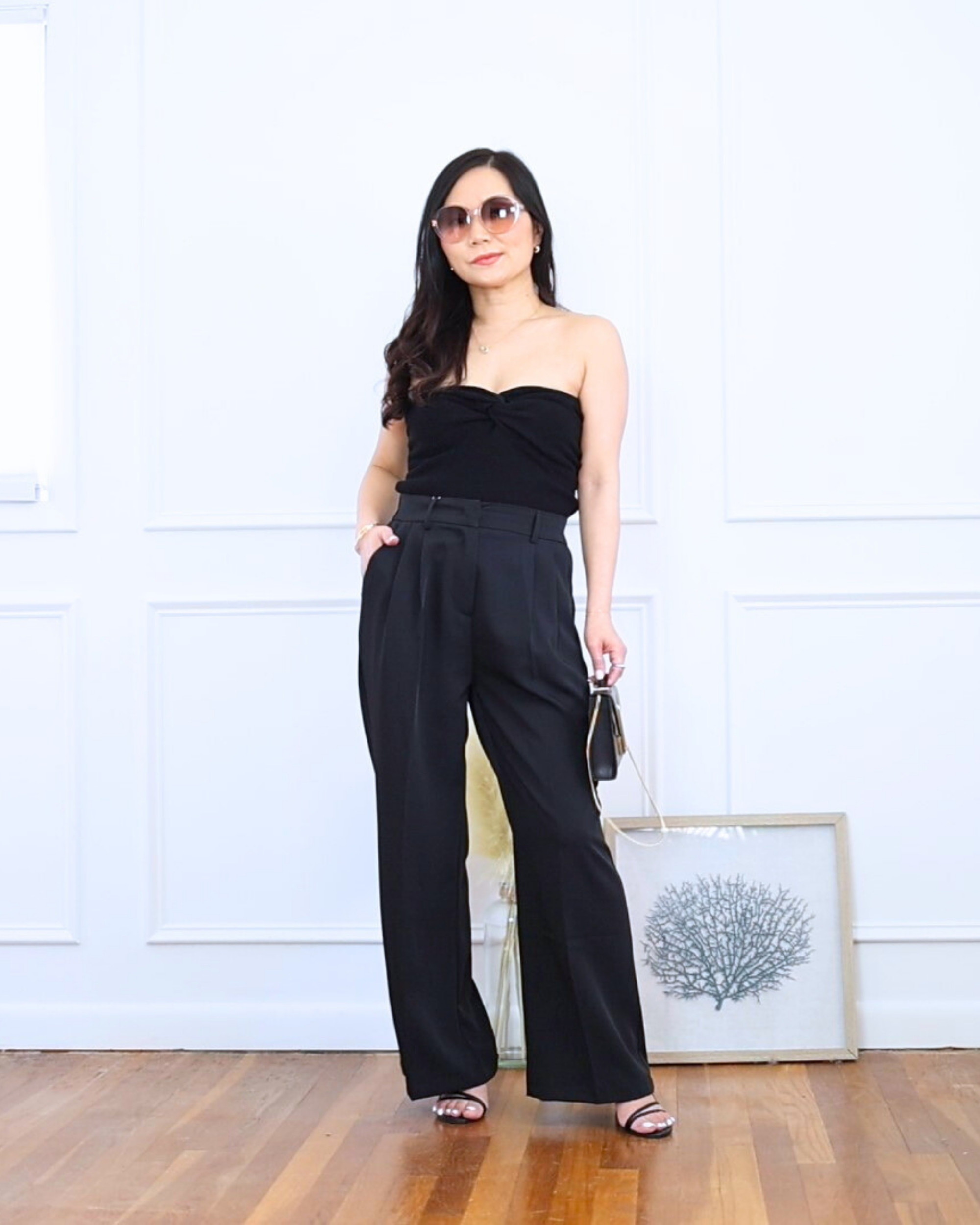 This knit tube top and wide leg pants from Amazon make such a comfy yet chic combo, and I love how the strappy sandals from Quince pull it all together. Effortless and flattering—especially for petites like me! I’m 5’2, wearing size S. 

#LTKPetite #LTKStyleTip #LTKOver40
