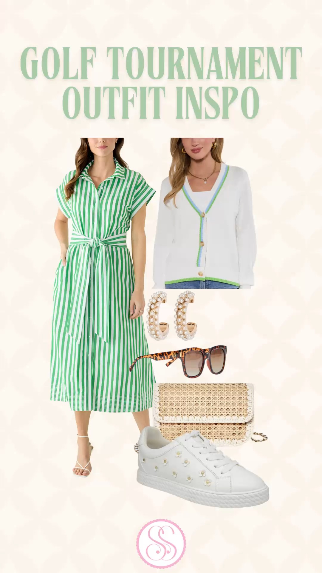 Masters Outfit Idea | Golf Tournament Midi Dress | Preppy Country Club Style | Cotton Shirt Dress | Augusta Outfit | What to Wear to the Masters

This is timeless Masters week energy.
Green stripe shirt dress. Waist tie. Structured collar. Classic midi length. It reads polished and intentional.

If you love:
Masters tournament style
golf spectator outfits
preppy midi dresses
cotton shirt dresses
Augusta fashion
country club classics

This is the one that quietly wins.

Breathable. Walkable. Flattering vertical stripe. The cardigan option adds layering for early tee times.

It’s:
• Masters outfit
• Golf tournament dress
• Church dress
• Work to weekend dress
• Elevated preppy style
• “Old money country club” energy

Add tortoise sunglasses + woven clutch and it’s done.

Masters Outfit | Cotton Shirt Dress | Golf Tournament Style | Preppy Midi | Country Club Dress | Spring Classic

#LTKSeasonal #LTKSpring #MastersStyle #CountryClubStyle #LTKSpringTrends #MastersOutfit #GolfTournamentOutfit 


#LTKSeasonal #LTKWedding #LTKOver40