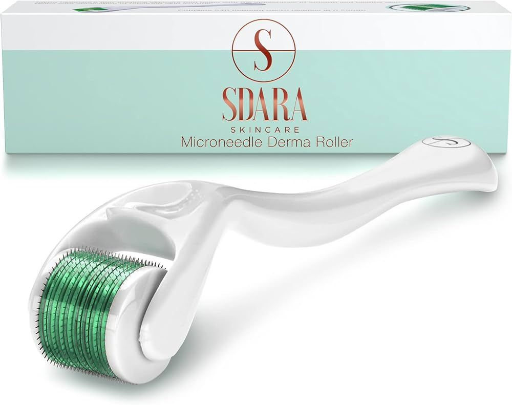 Sdara Skincare Derma Roller for Face, Face Roller for Hair Growth & Beard Growth, Micro Derma Ski... | Amazon (US)