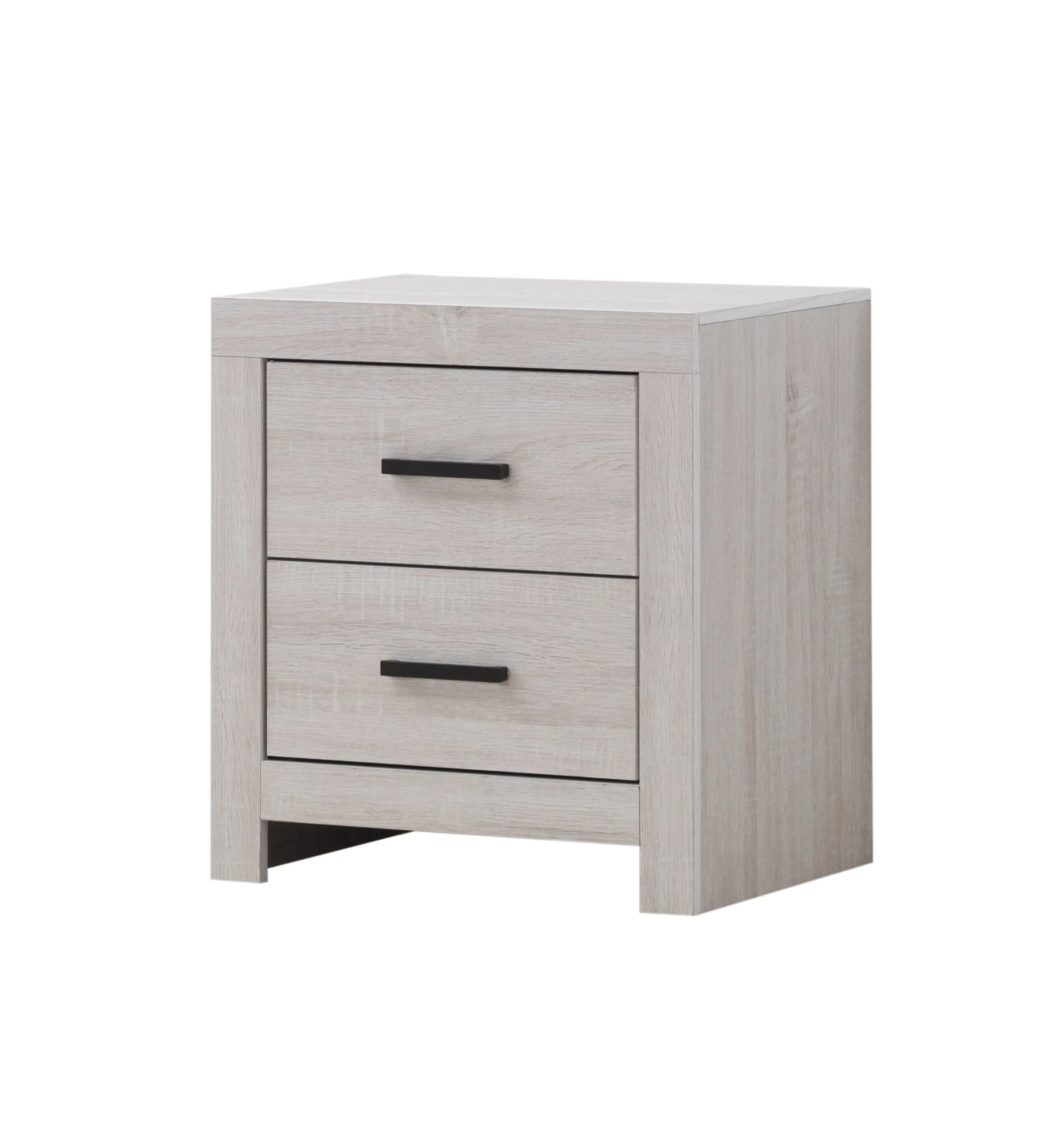 Marion 2-drawer Nightstand Coastal White | Walmart (US)