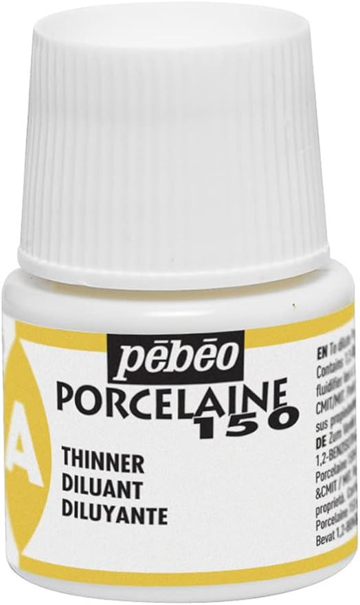 Pebeo 038004 Porcelaine 150, China Paint Thinner, 45 ml Bottle | Amazon (US)