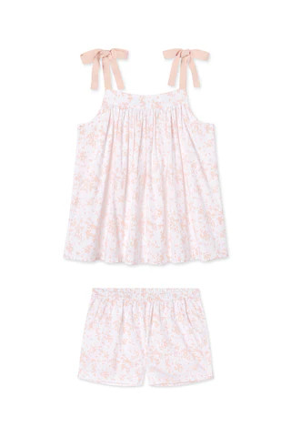 Day Shorts Set in Petal Abstract Floral | Lake Pajamas