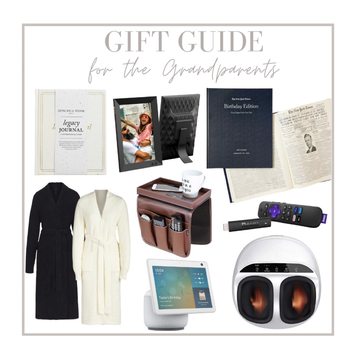 Gift Guide for Grandparents!

#LTKGiftGuide #LTKHoliday #LTKSeasonal