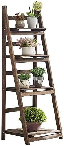 RHF 44" Foldable Plant Shelf,Plant Stand,Indoor Flower Pot Holder,Flower Pot Ladder,Folding A Fra... | Amazon (US)