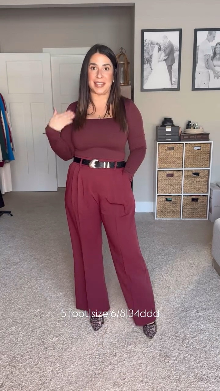 Do I work in an office, no?! Do I have multiple pairs of this “work pant,” yes! These are seriously too good not to have in your closet! You can dress them up to wear to work, or dress them down for a fun date night! 

These are petite friendly and curvy girl approved-I love them!

#LTKPetite #LTKMidsize #LTKFindsUnder50