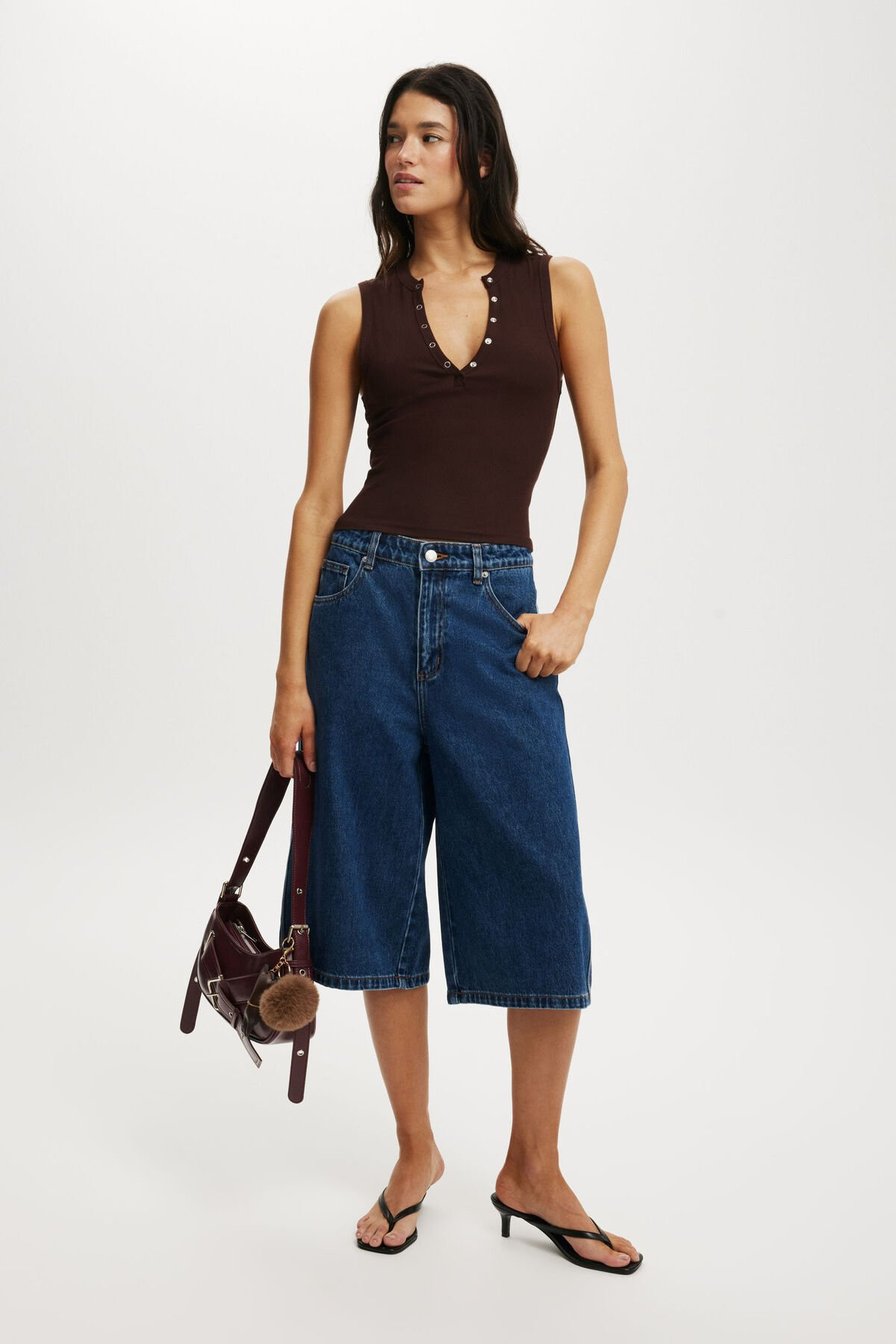 91 Baggy Denim Jort | Cotton On (ANZ)