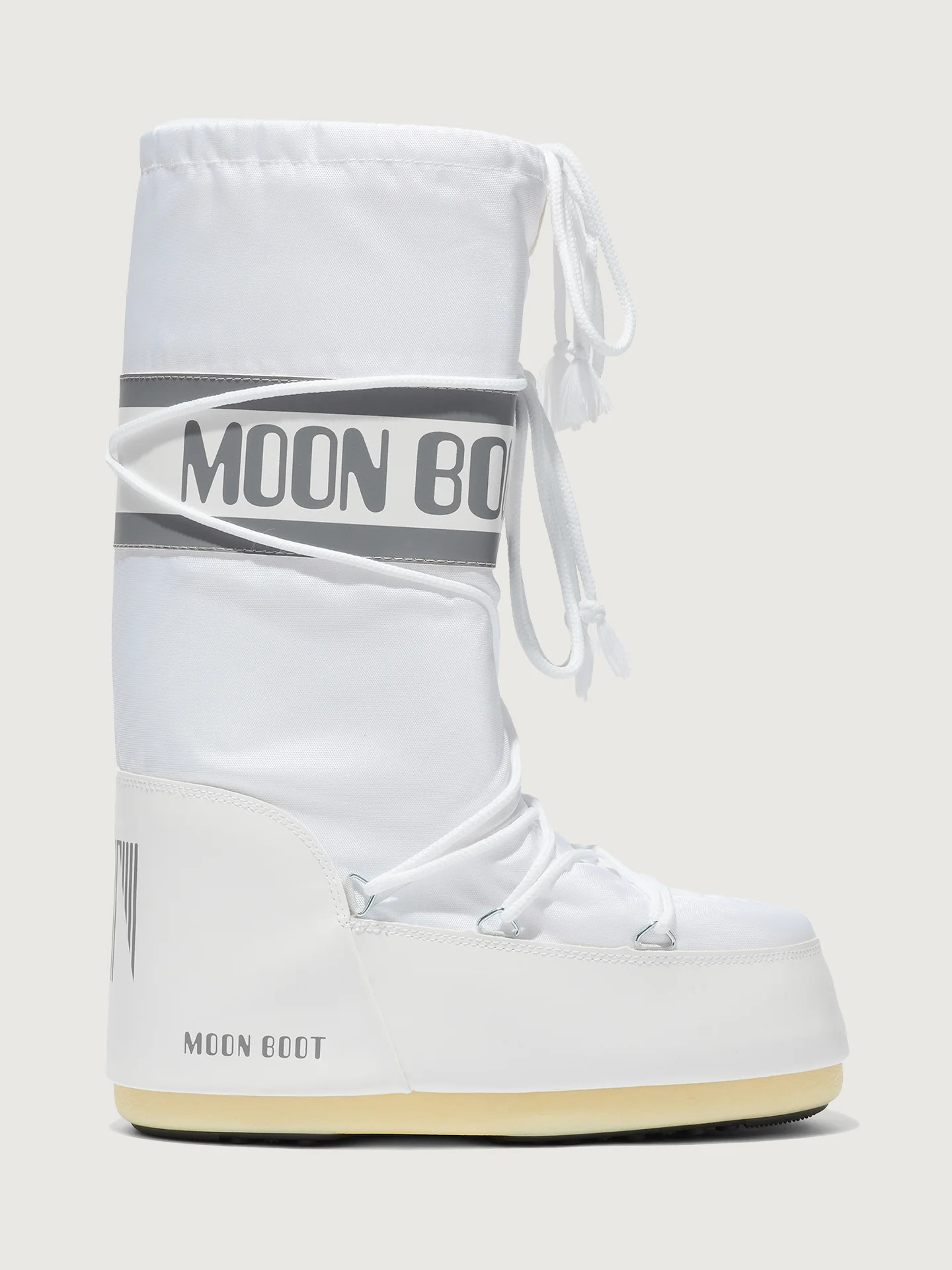 Moon Boot Moon Boot Icon Nylon - White - Size 39-41 | Carbon38