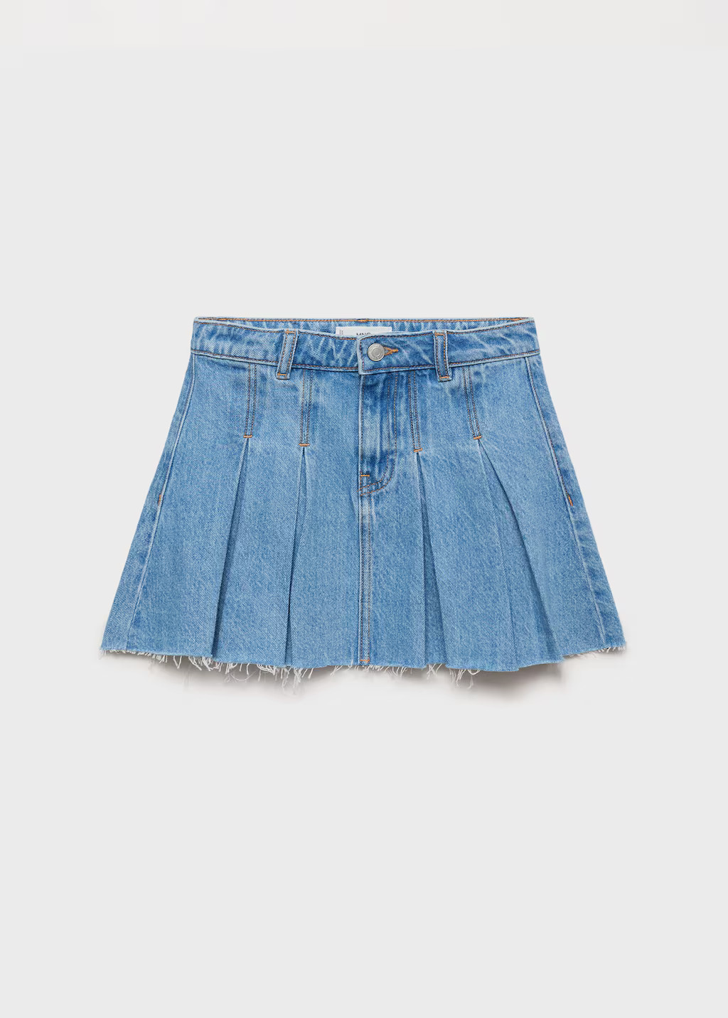 Pleated denim skirt medium blue - Kids - 12 - MANGO KIDS | Mango (US/MX/AU)
