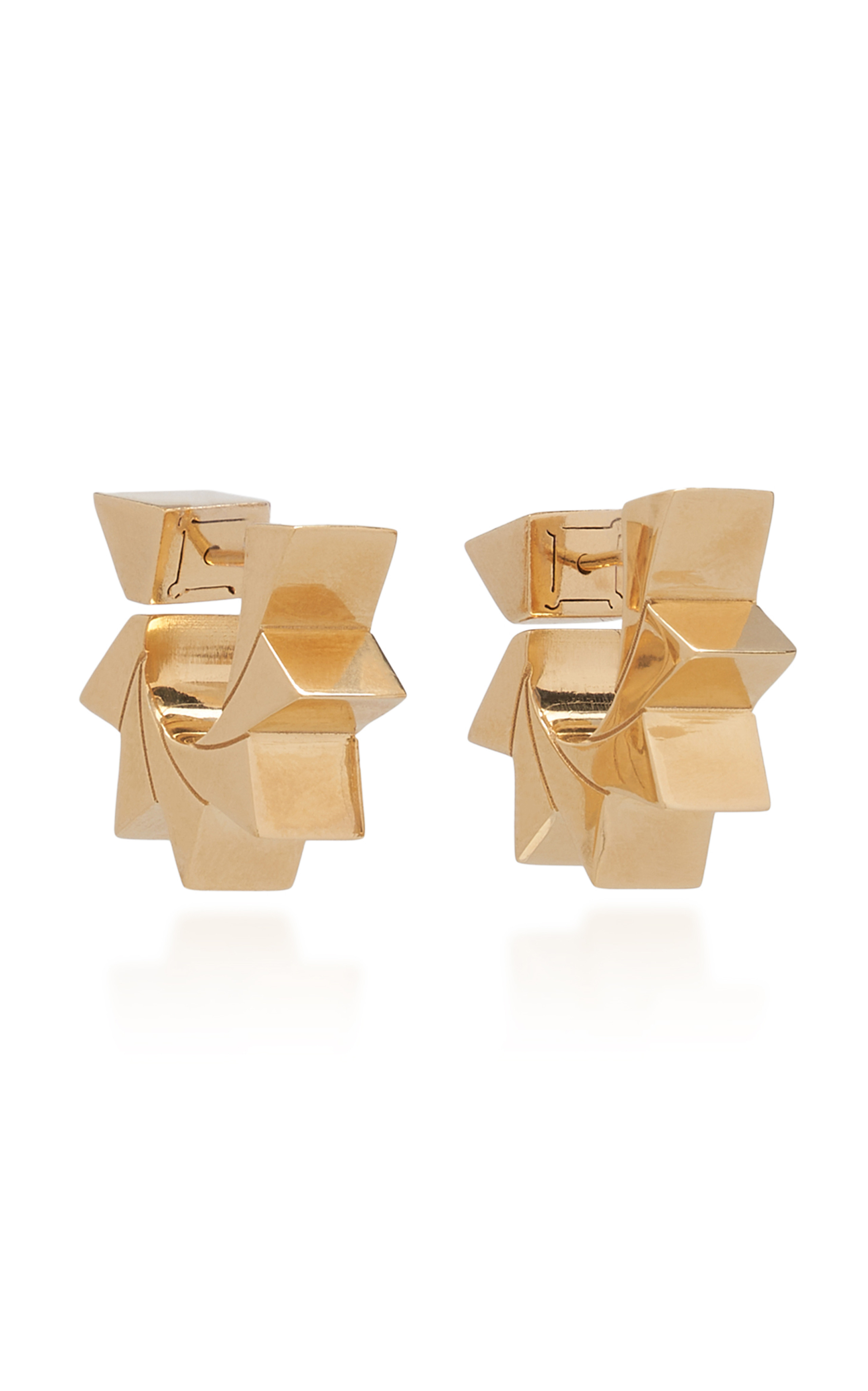 Gold-Plated Huggie Earrings | Moda Operandi (Global)