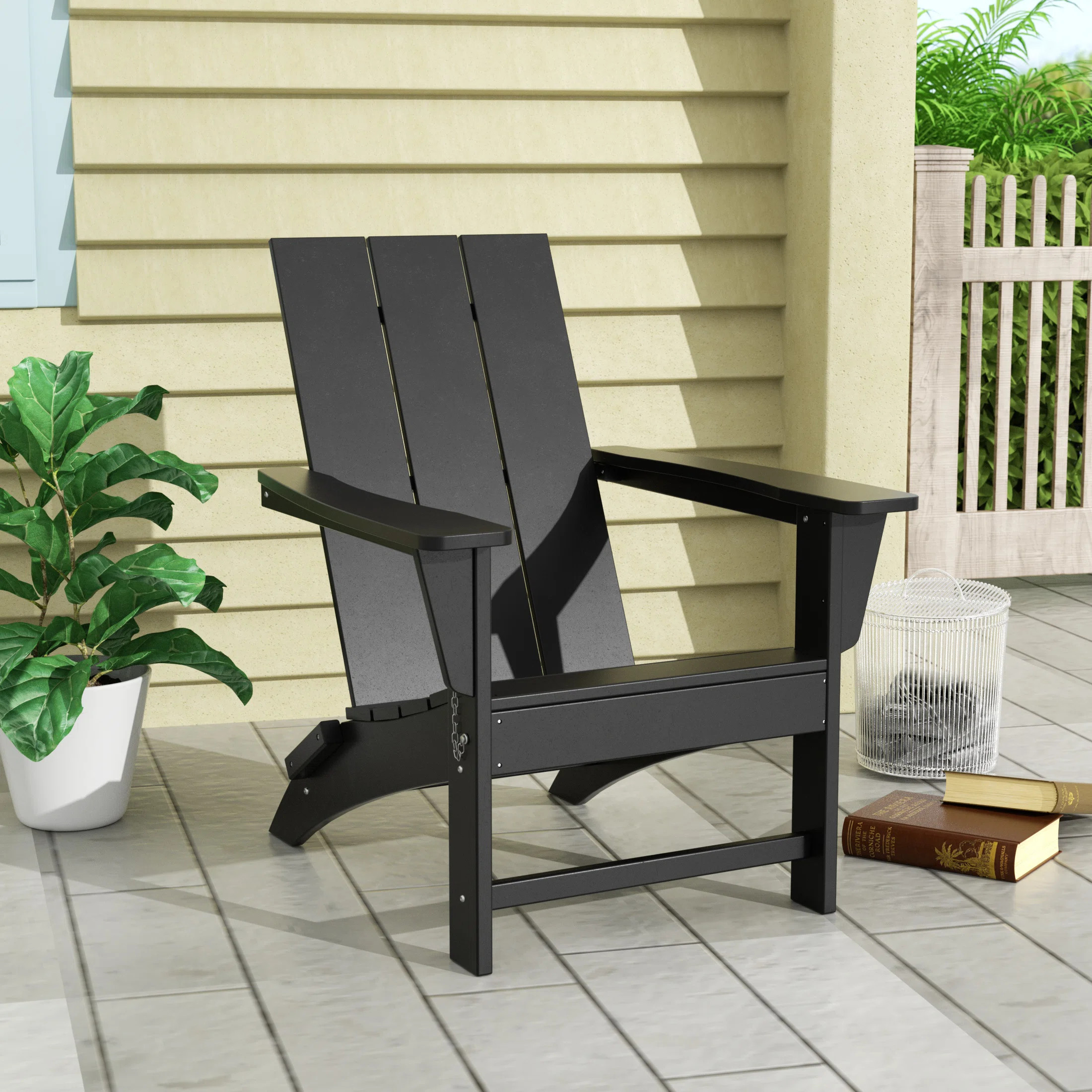 Laprade HDPE Plastic Folding Adirondack Chair | Wayfair North America