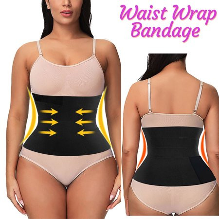 JNGSA Women Waist Trainer Women S Shapewear Bodysuits Waist Trainer Wrap For Women Tummy Control Wai | Walmart (US)