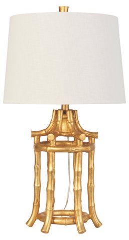 Golden Bamboo Table Lamp | One Kings Lane