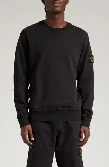 Compass Logo Cotton Crewneck Sweatshirt | Nordstrom