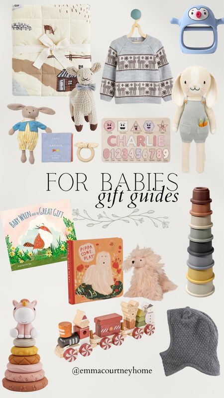 Gift guide for babies 

#LTKGiftGuide #LTKbaby #LTKHoliday
