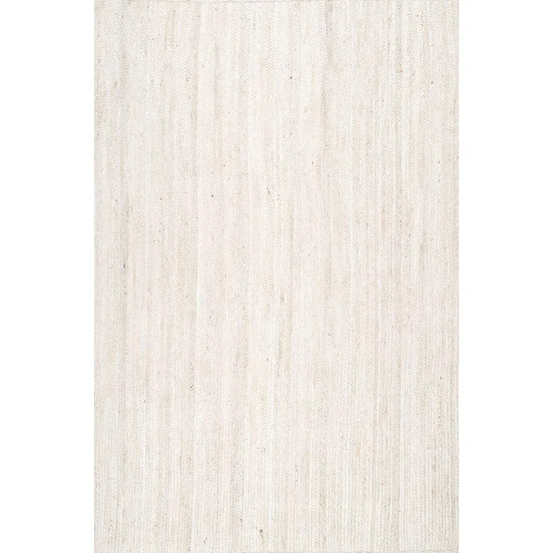 Cruise Handmade Braided Jute Area Rug in Off White/ Cream/ Ivory | Wayfair North America