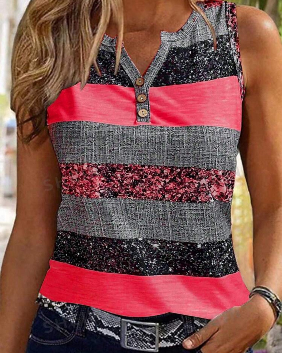 EMERY ROSE Women's Fashion Striped And Printed Sleeveless Tank Top In Random Print

#LTKBeauty #LTKStyleTip