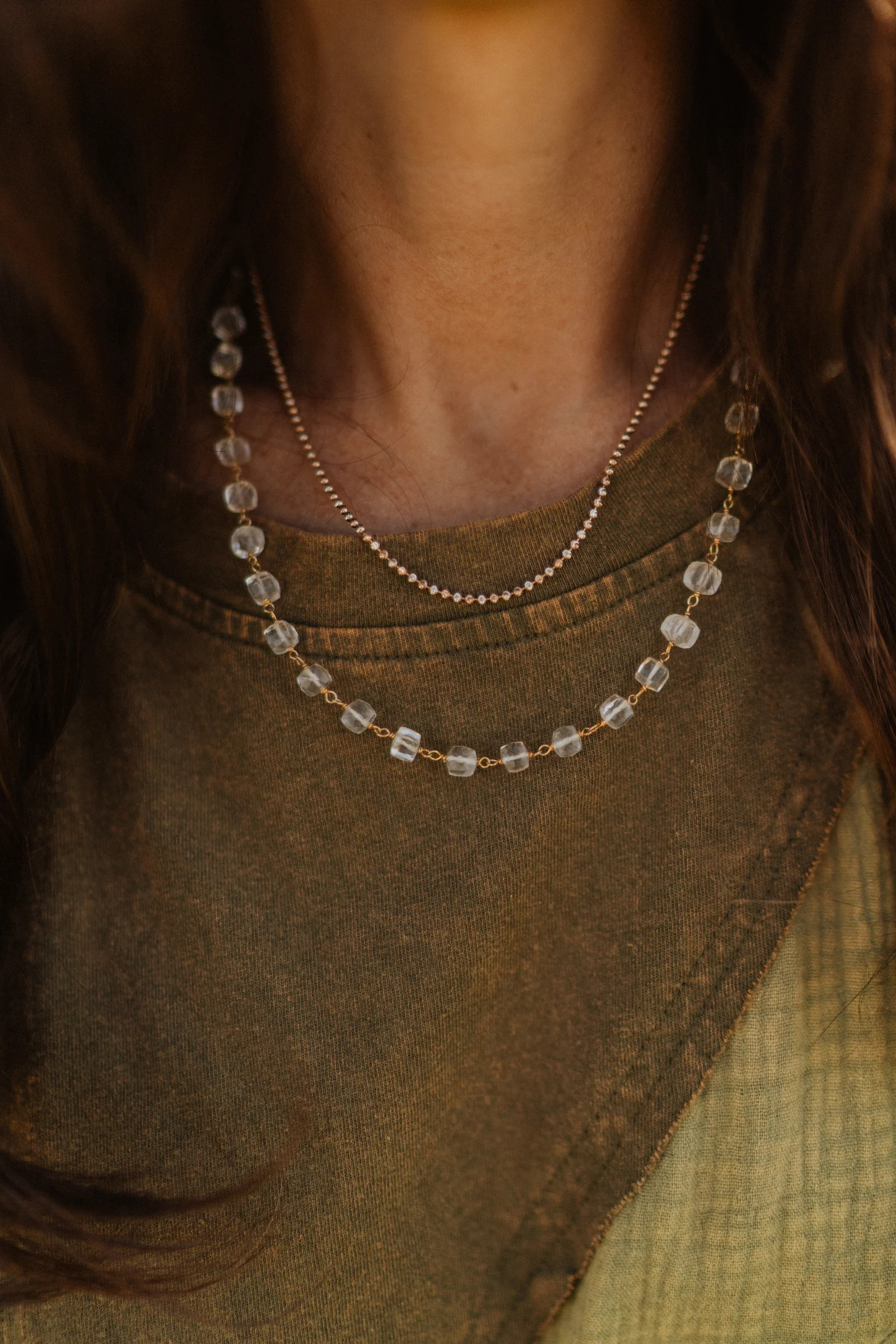 Althea Necklace | Goldie Lew Jewelry