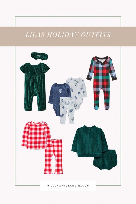 Holiday outfits for baby girl! 

#LTKHoliday #LTKCyberWeek #LTKbaby
